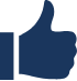 Blue Thumbs Up Thumbnail